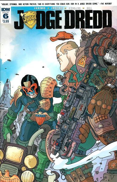 Judge Dredd, Vol. 5 #6A Regular Ulises Farinas Cover