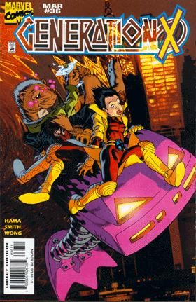 Generation X, Vol. 1 #36A Direct Edition
