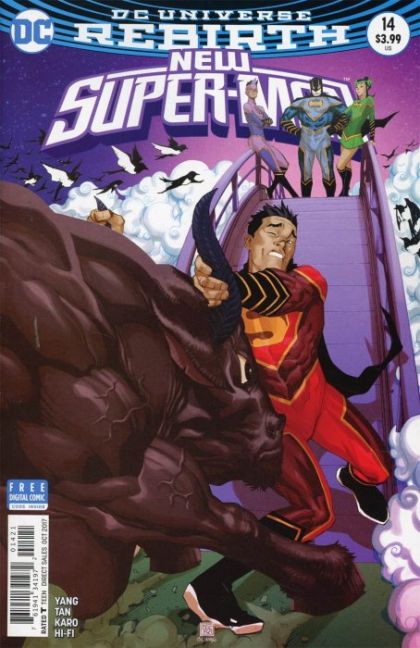 New Super-Man #14B Variant Bernard Chang Cover