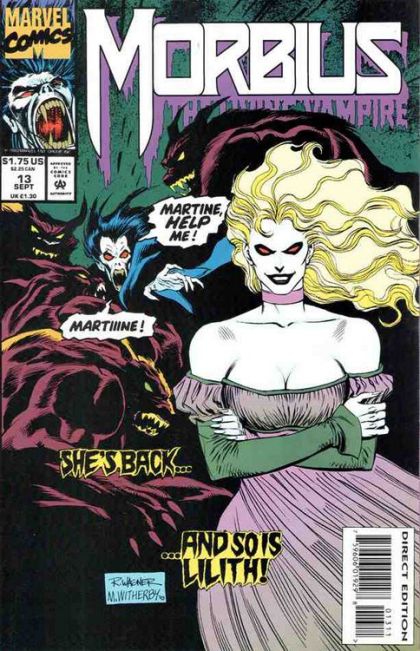 Morbius: The Living Vampire, Vol. 1 #13 First Printing