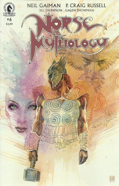 Neil Gaiman Norse Mythology #6B Variant David Mack Cover