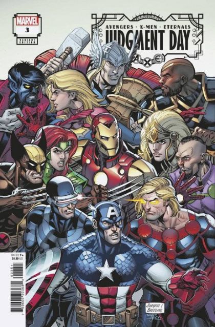 A.X.E.: Judgment Day #3E Dan Jurgens Variant