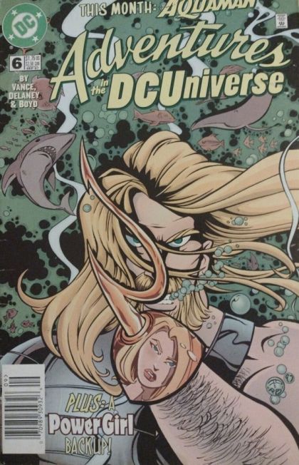 Adventures in the DC Universe #6B Newsstand Edition