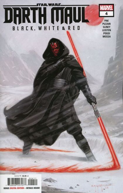 Star Wars: Darth Maul - Black, White & Red #4A E.M. Gist Regular