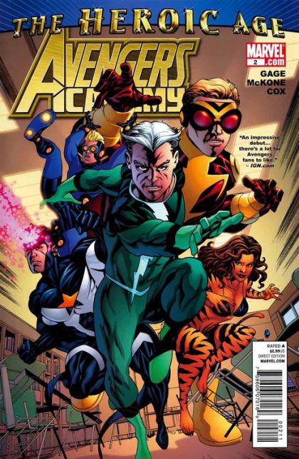 Avengers Academy #2A Mike McKone Regular Cover