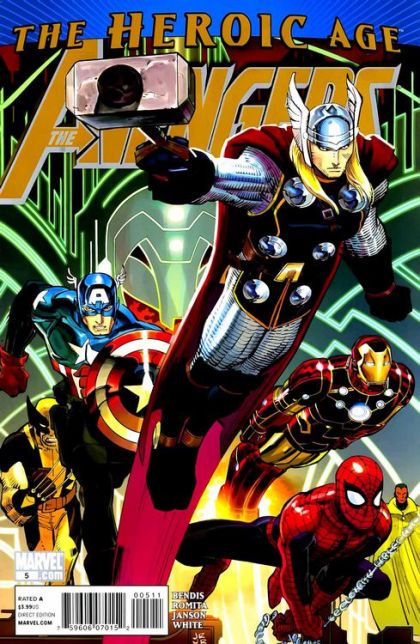 The Avengers, Vol. 4 #5A John Romita Jr. Regular Cover