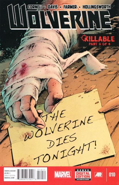 Wolverine, Vol. 5 #10 Alan Davis Regular