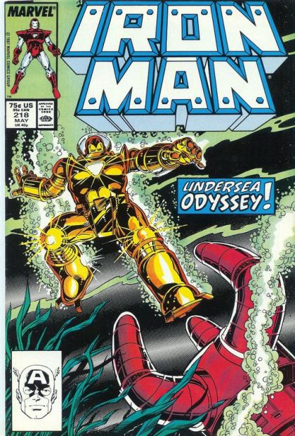 Iron Man, Vol. 1 #218A Direct Edition
