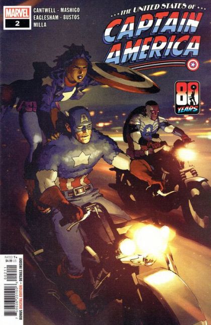 The United States of Captain America #2A Regular Gerald Parel Cover