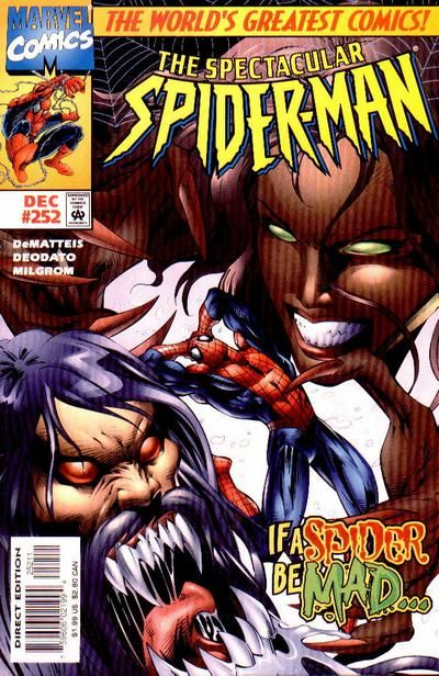 The Spectacular Spider-Man, Vol. 1 #252A Direct Edition
