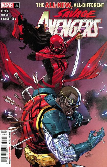 Savage Avengers, Vol. 2 #3A Regular Leinil Francis Yu Cover