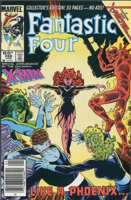 Fantastic Four, Vol. 1 #286B Newsstand Edition