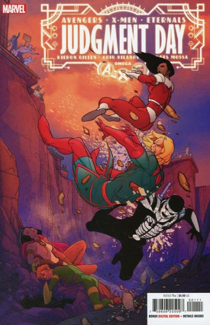 A.X.E.: Judgment Day - Omega #1A Pasqual Ferry Regular Cover