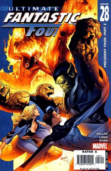 Ultimate Fantastic Four #28A Greg Land Regular