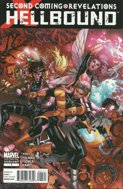 X-Men: Second Coming: Revelations: Hellbound #1B Harvey Tolibao 2nd Printing Variant Cover
