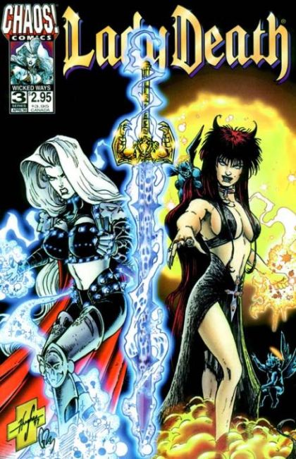 Lady Death (1998 - 1999 series) #3 Steven Hughes & Jack Gray Standard Cover