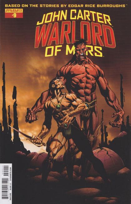 John Carter, Warlord of Mars, Vol. 2 #9B Bart Sears Variant Cover