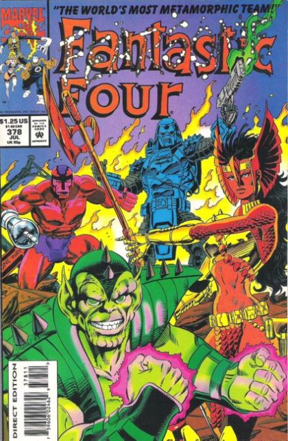 Fantastic Four, Vol. 1 #378A Direct Edition