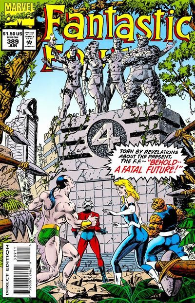 Fantastic Four, Vol. 1 #389A Direct Edition