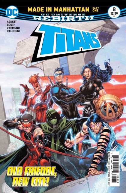 Titans, Vol. 3 #8A Regular Brett Booth & Norm Rapmund Cover