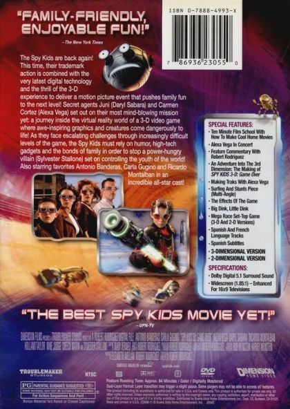 Spy Kids 3: Game Over (2003) Collector's Series - DVD