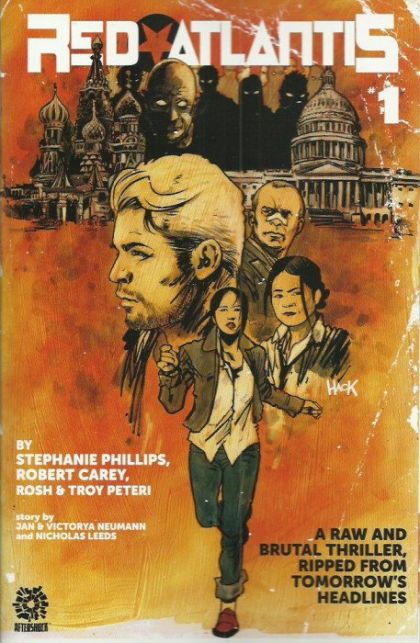 Red Atlantis #1A Regular Robert Hack Cover