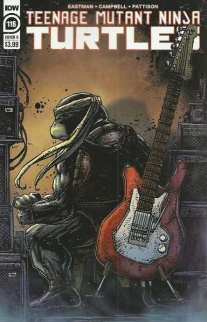 Teenage Mutant Ninja Turtles, Vol. 5 #116B Variant Kevin Eastman Cover