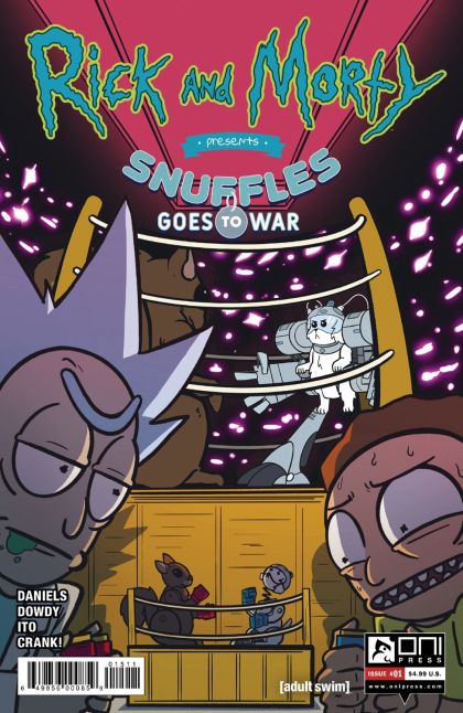 Rick and Morty Presents: Snuffles Goes To War #1A Devaun Dowdy Regular