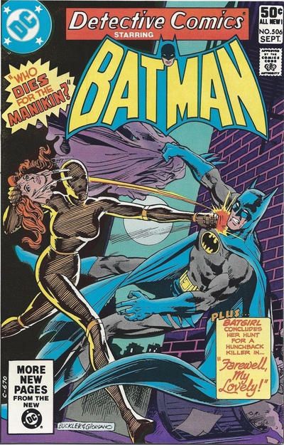 Detective Comics, Vol. 1 #506A Direct Edition