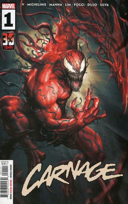 Carnage, Vol. 3 #1A Regular Kendrik Lim Cover