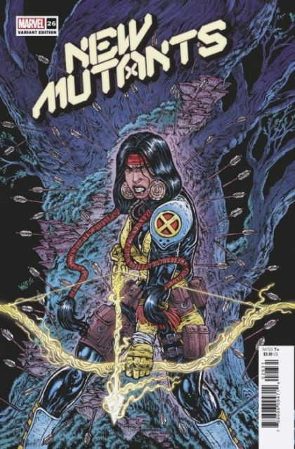 New Mutants, Vol. 4 #26C Maria Wolf Cover