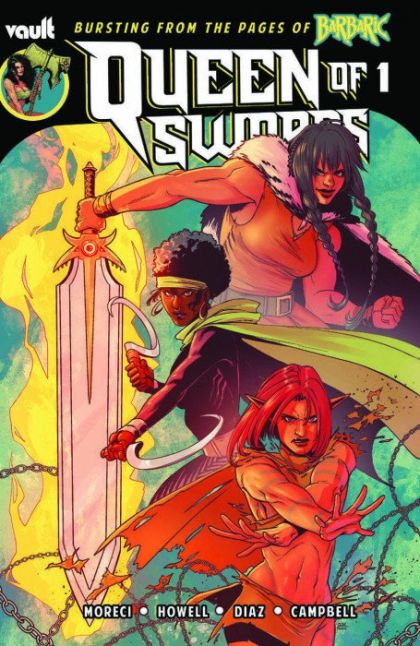 Queen of Swords: A Barbaric Story #1A Corin Howell & Kike J. Díaz Regular