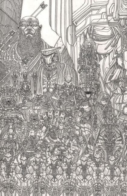 Void Rivals #1AD 9th Printing Filya Bratukhin B&W Variant