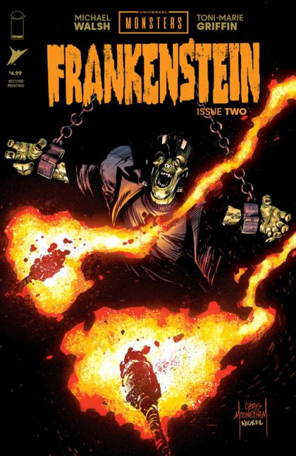 Universal Monsters: Frankenstein #2G 2nd Printing Chris Mooneyham