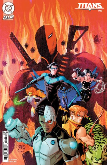 Titans, Vol. 4 #22C Daniel Bayliss Variant