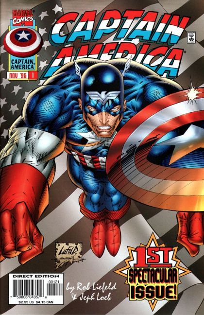 Captain America, Vol. 2 #1C Grey Flag Edition