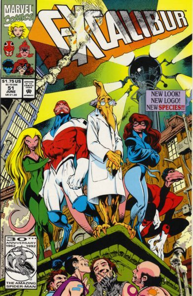 Excalibur, Vol. 1 #51A Direct Edition