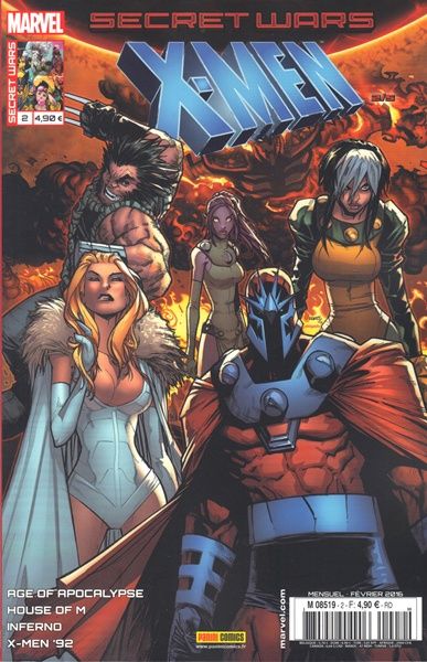 Secret Wars: X-Men [FR] #2A