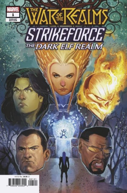 War of the Realms: Strikeforce - The Dark Elf Realm #1B Variant Rod Reis Cover