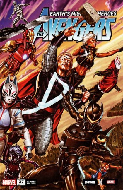 The Avengers, Vol. 8 #37D Mark Brooks Fortnite Variant
