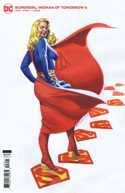 Supergirl: Woman of Tomorrow #6B Steve Rude Variant Cover