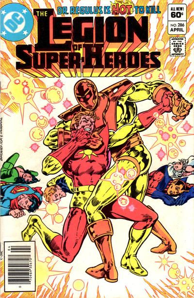Legion of Super-Heroes, Vol. 2 #286B Newsstand Edition