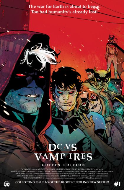 DC vs. Vampires: Collected Editions #1A Coffin Edition