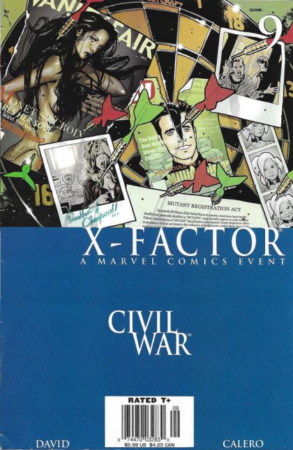 X-Factor, Vol. 3 #9B Ryan Sook Newsstand