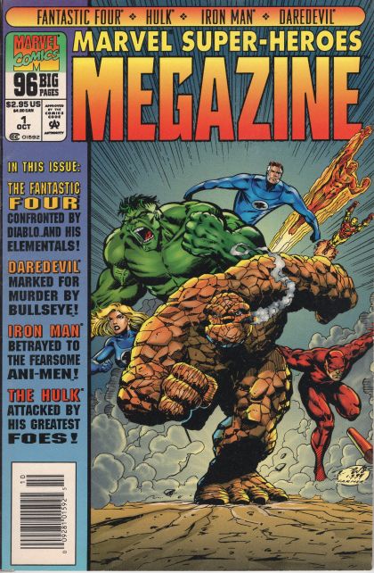 Marvel Super-Heroes Megazine #1B Newsstand Edition