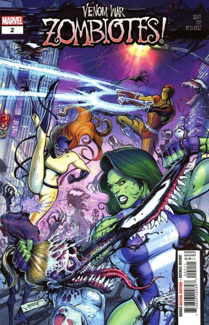 Venom War: Zombiotes #2A Juan Ferreyra Regular