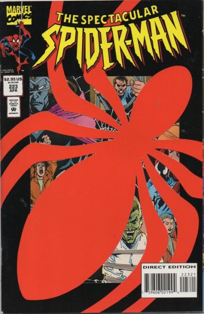 The Spectacular Spider-Man, Vol. 1 #223C Direct Edition Die-Cut Cover