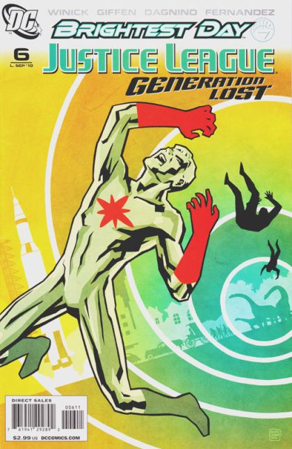 Justice League: Generation Lost #6A Tony Harris & J.D. Mettler Regular Cover