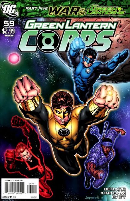 Green Lantern Corps, Vol. 1 #59A Aaron Lopresti Regular