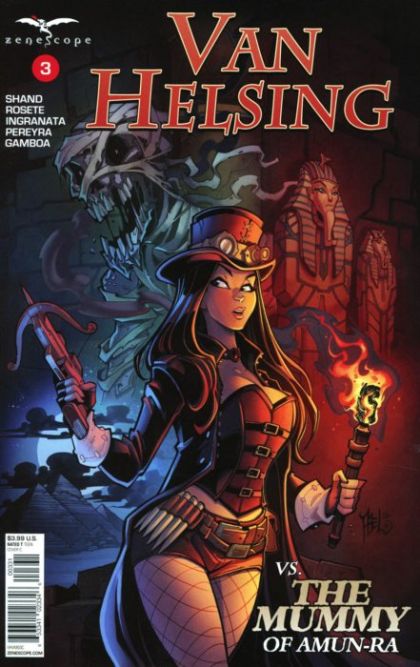 Grimm Fairy Tales: Van Helsing vs The Mummy of Amun Ra #3C Martin Abel Variant